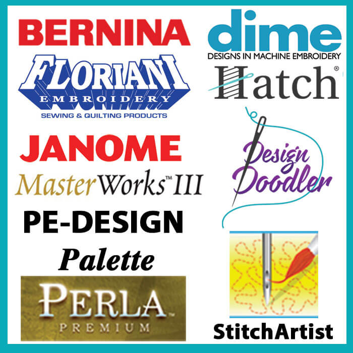 Embroidery Digitizing Software Brands