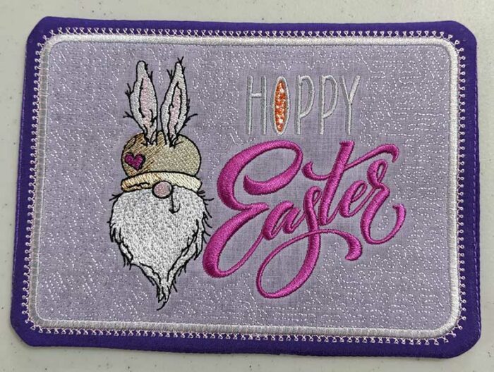 Hoppy Easter Mug Rug