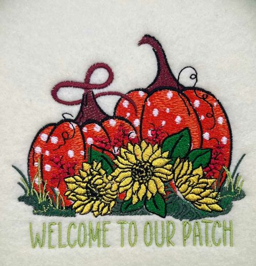Welcome to our patch embroidery design