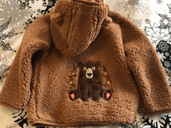 bear fleece sweater