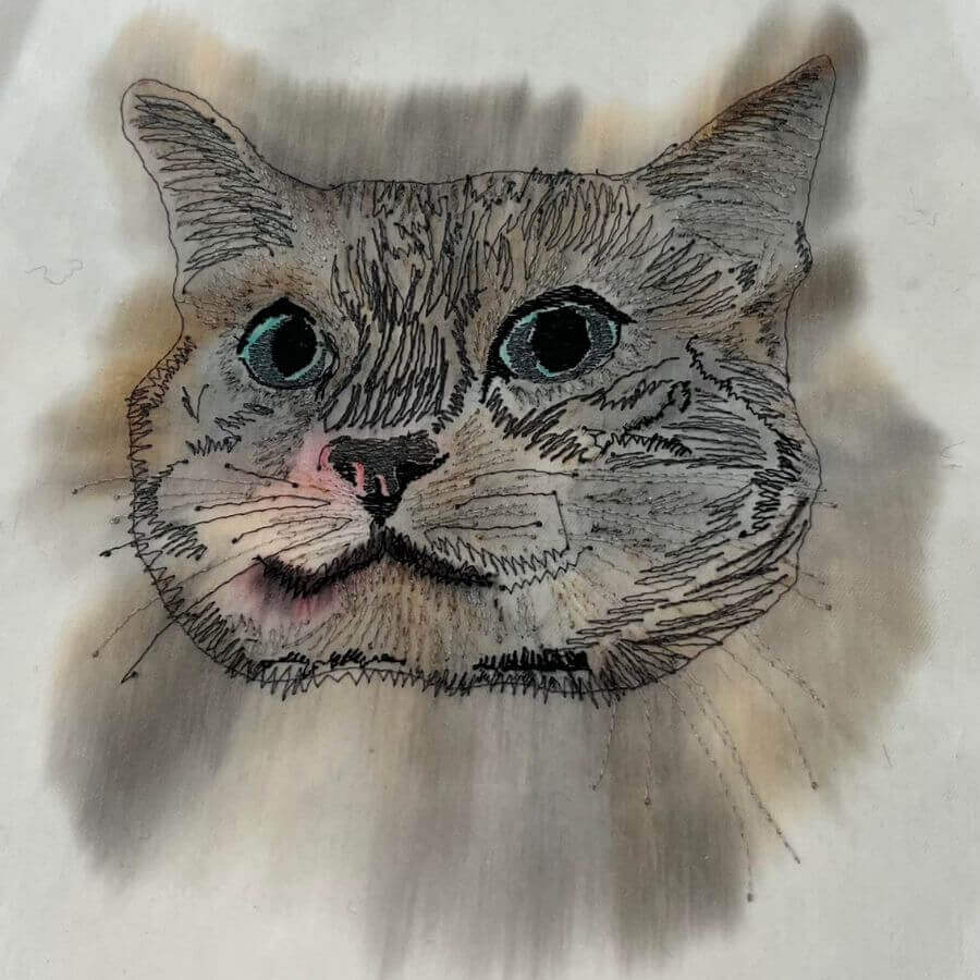 Design Doodler Embroidery Software Trial Cat