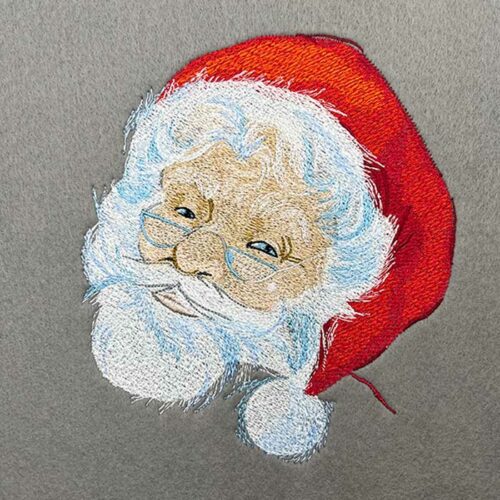 Classic Santa 1 embroidery design