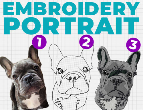 Easily Create Custom Pet & People Portraits with Your Embroidery Machine