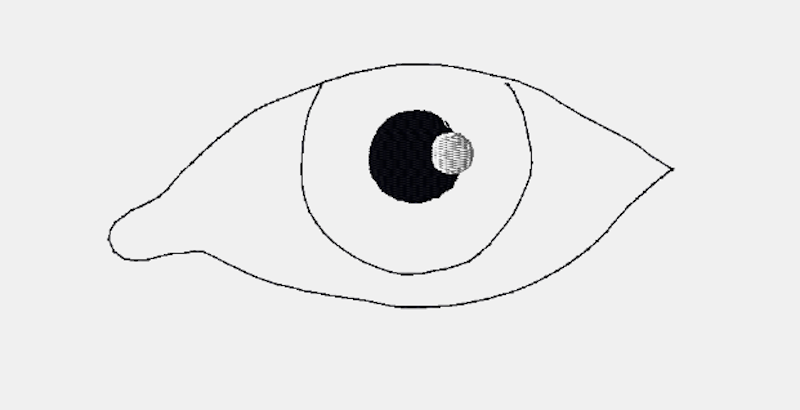 iris eye doodler