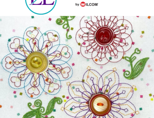 Hatch Embroidery Software Tutorial: Motif Button Flower