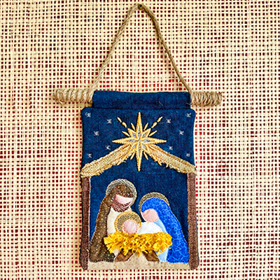 ITH Christmas Nativity Wall Hanging