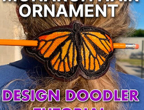 Design Doodler Tutorial: Monarch Hair Ornament