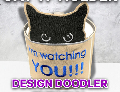 Purr-fect Cat TP Holder Tutorial with Design Doodler