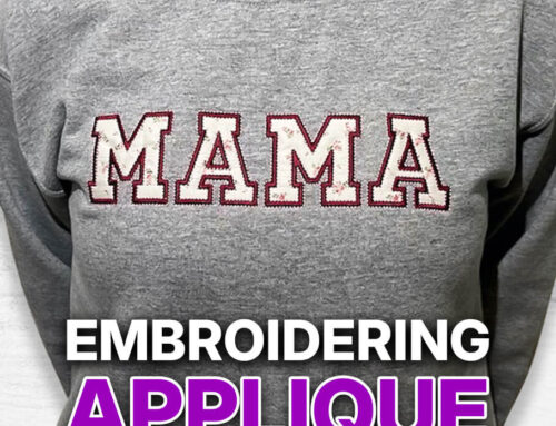 Beginner’s Guide: DIY Trendy Mama Applique Embroidered Sweatshirt