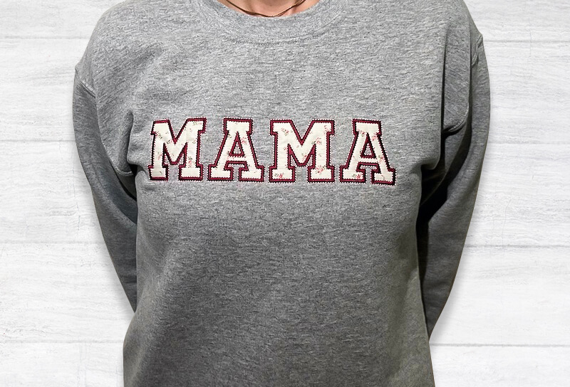 Mama Applique Sweater