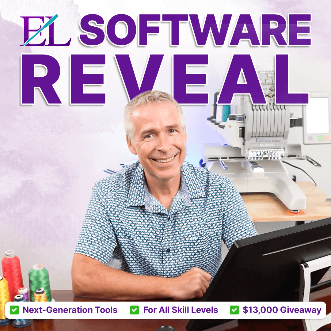 Embroidery Legacy Digitizing Software Reveal