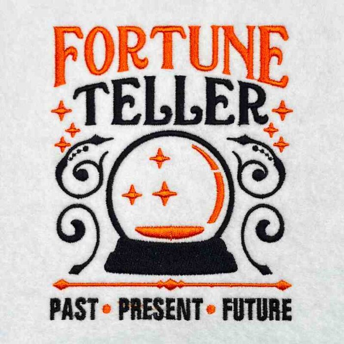 Fortune Teller embroidery design