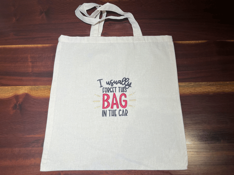 Tote Bag embroidered 