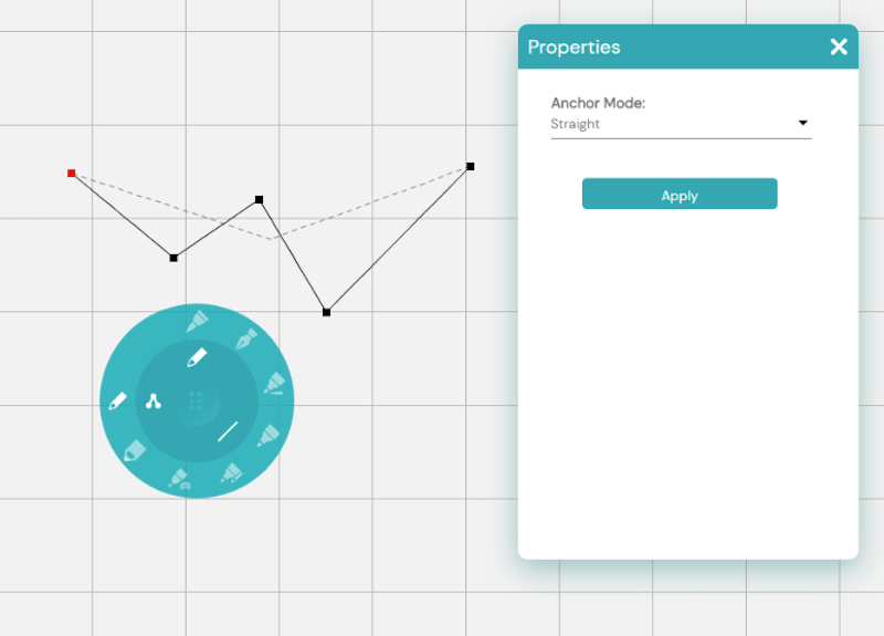 node straight anchor