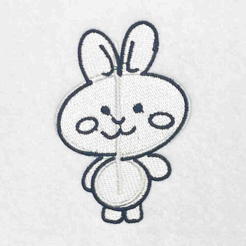 Bunny embroidery design