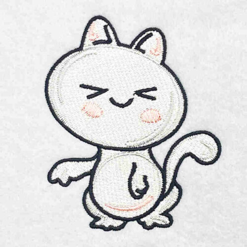 cat embroidery design