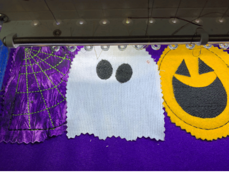 Boo Applique Ghost Eyes