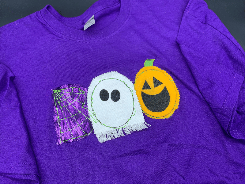 Boo Applique Shirt