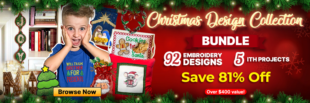 Christmas Design Collection Bundle Desktop Banner