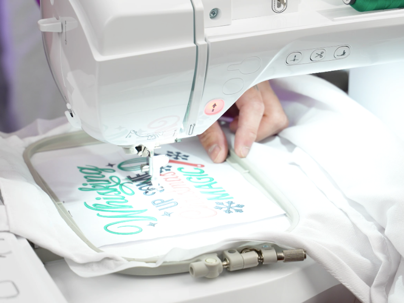 Embroidery Apron Center